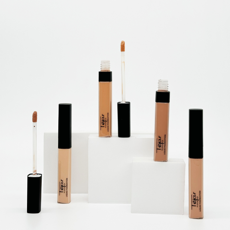 MAQUILLAJE FLUIDO CON APLICADOR - CAJA EXHIBIDORA