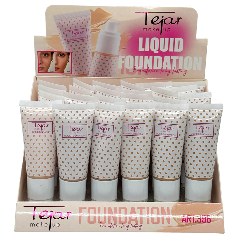 MAQUILLAJE FLUIDO EN POMO CON VALVULA - CAJA EXHIBIDORA - Imagen 2