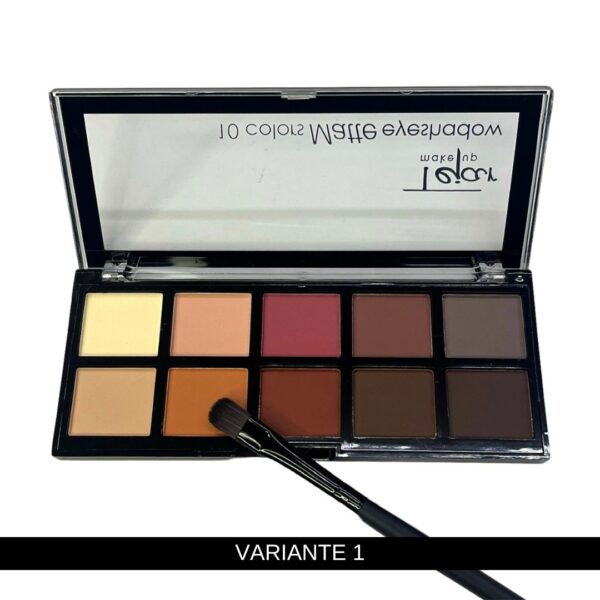 Sombras matte x 10 colores - Imagen 3
