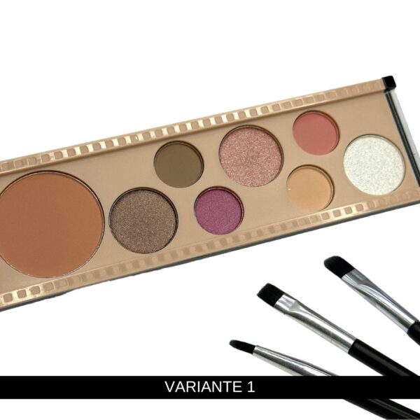Paleta de sombra shinning & matte x 7 colores + rubor - Imagen 3