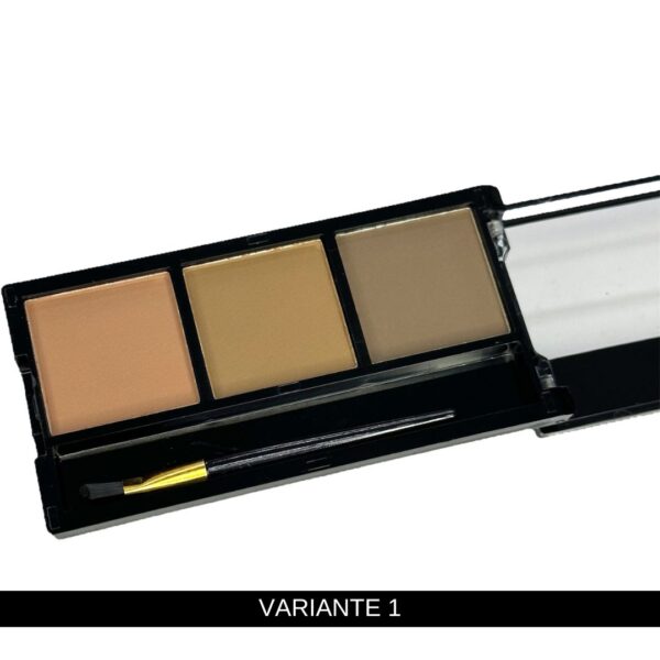 Petaca de sombra eyebrow por 3 colores - Imagen 2