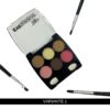 Sombra compacta para ojos x6 colores - Imagen 3