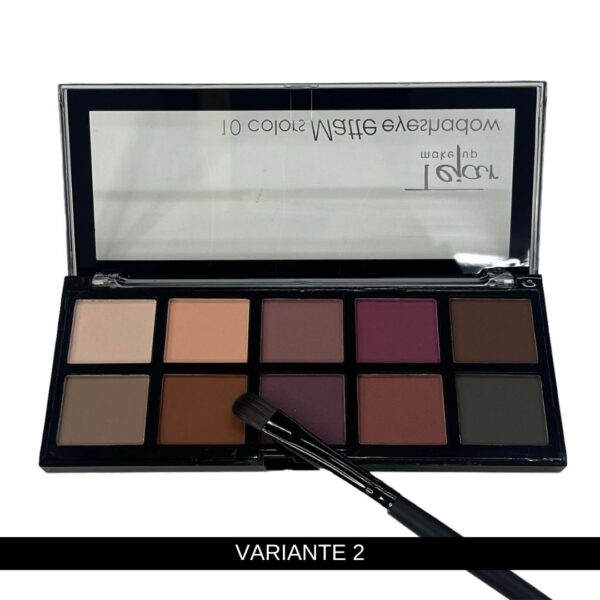 Sombras matte x 10 colores - Imagen 4