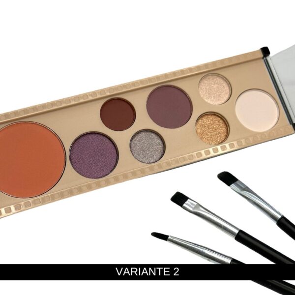 Paleta de sombra shinning & matte x 7 colores + rubor - Imagen 4