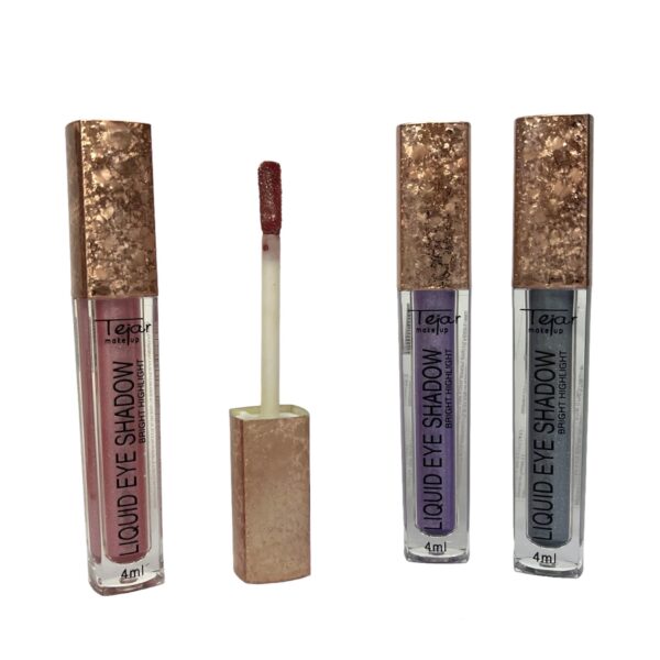 Sombra Liquida Metalizada con Glitter