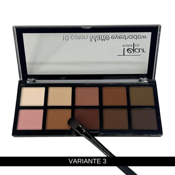 Sombras matte x 10 colores - Imagen 5