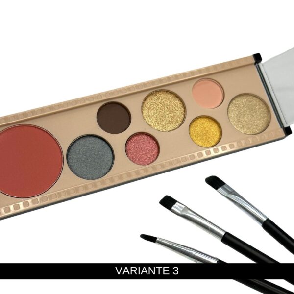 Paleta de sombra shinning & matte x 7 colores + rubor - Imagen 5