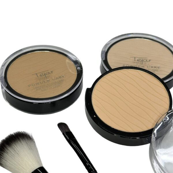 Polvo compacto con espejo y cisne - Imagen 2