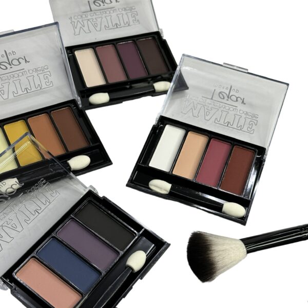 Sombras matte x 4 colores