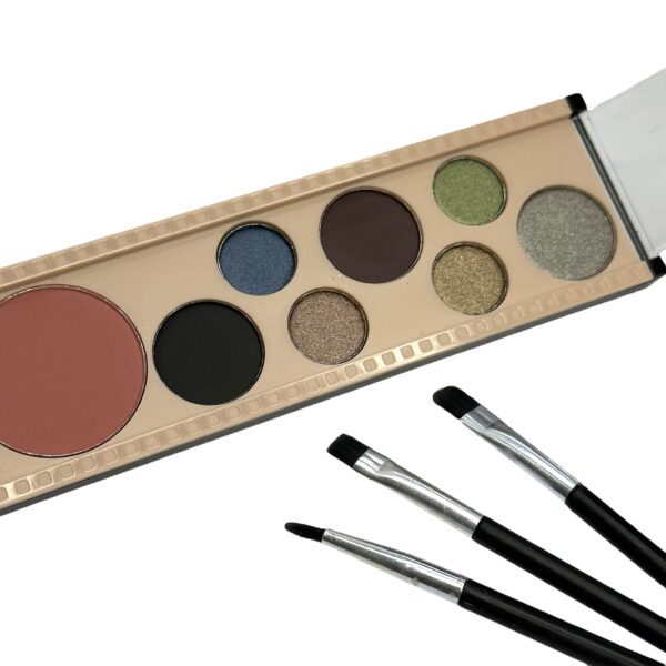 Paleta de sombra shinning & matte x 7 colores + rubor - Imagen 2