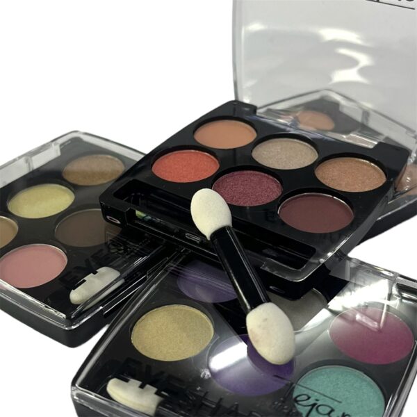 Sombra compacta para ojos x6 colores - Imagen 2