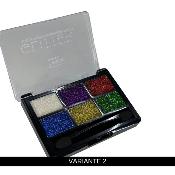 Sombra glitter x 6 colores - Imagen 3