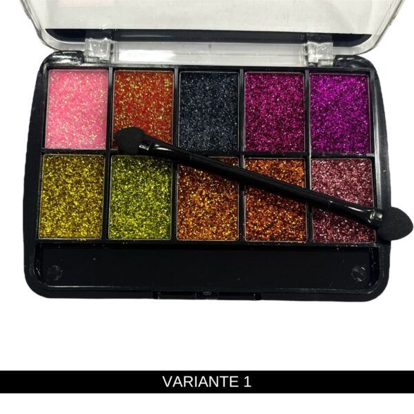 Sombra glitter x 10 colores - Imagen 2