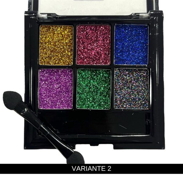 Sombra glitter x 6 colores - Imagen 3
