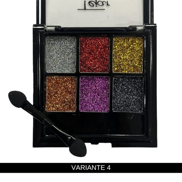 Sombra glitter x 6 colores - Imagen 5
