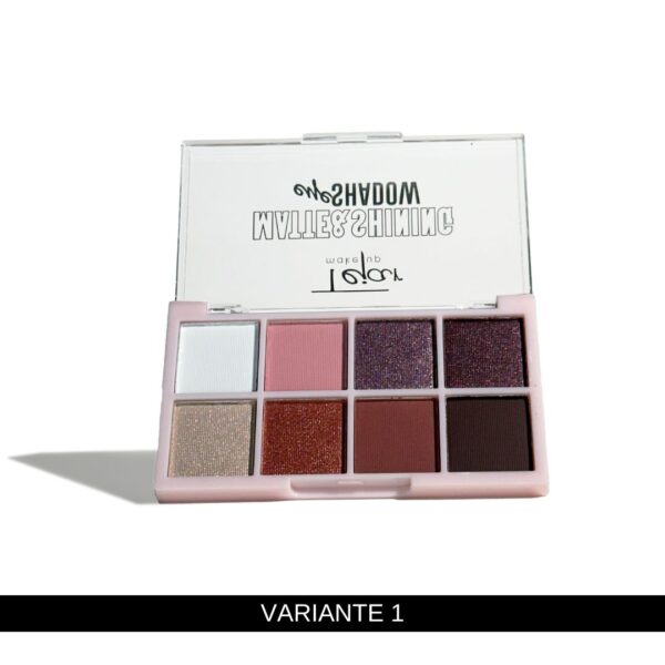 Paleta de sombras x 8 colores matte y shinning - Imagen 2