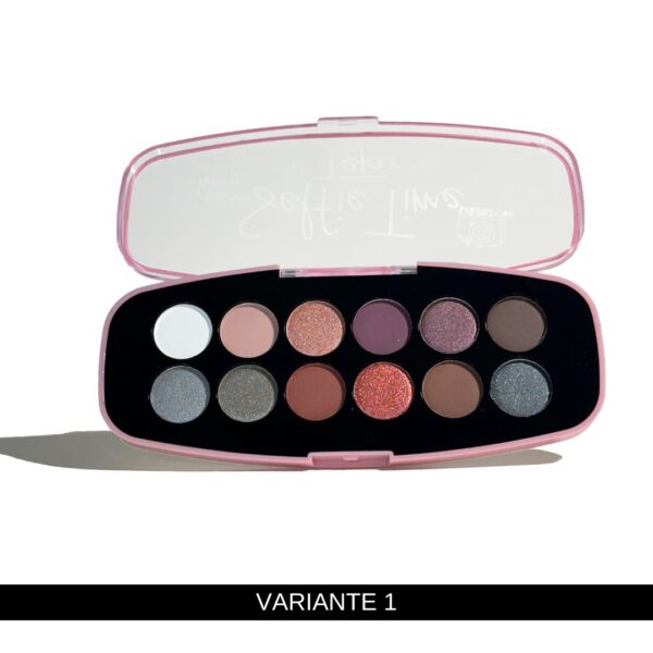 Paleta de sombras x 12 colores matte y shinning - Imagen 2