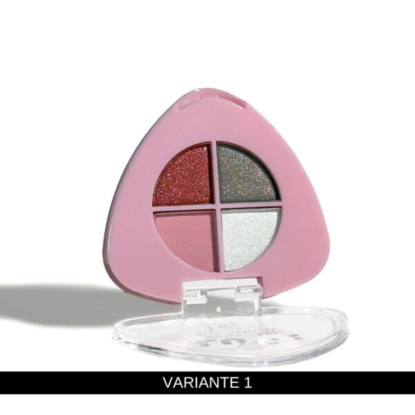 Paleta de sombras x 4 colores matte y shinning - Imagen 2