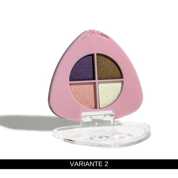 Paleta de sombras x 4 colores matte y shinning - Imagen 3