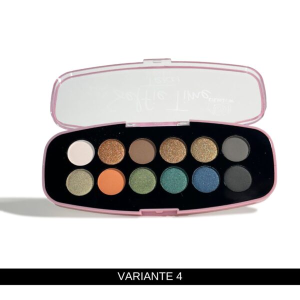 Paleta de sombras x 12 colores matte y shinning - Imagen 5