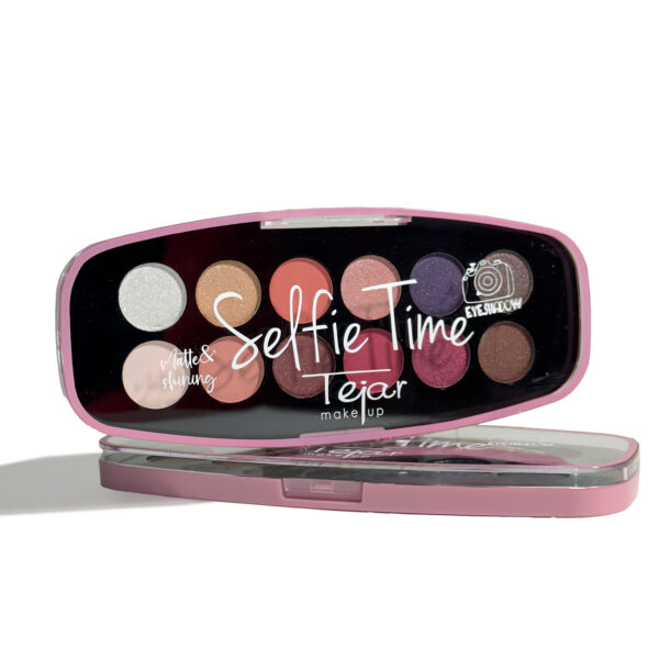 Paleta de sombras x 12 colores matte y shinning