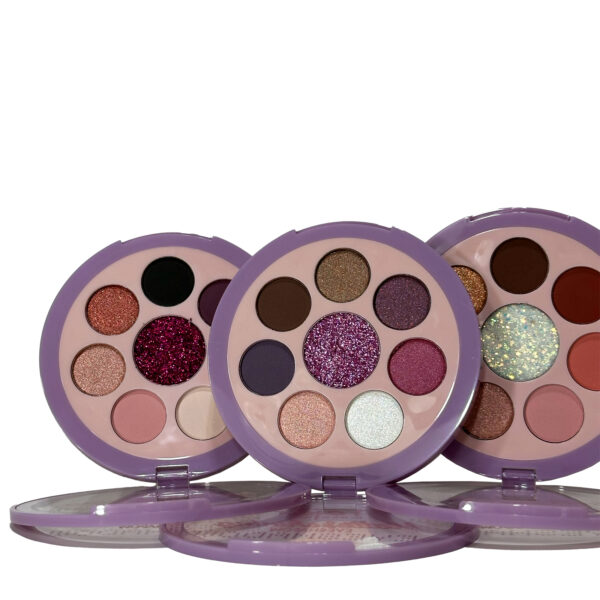 Paleta de sombras x 8 colores matte, shinning y glitter - Imagen 5