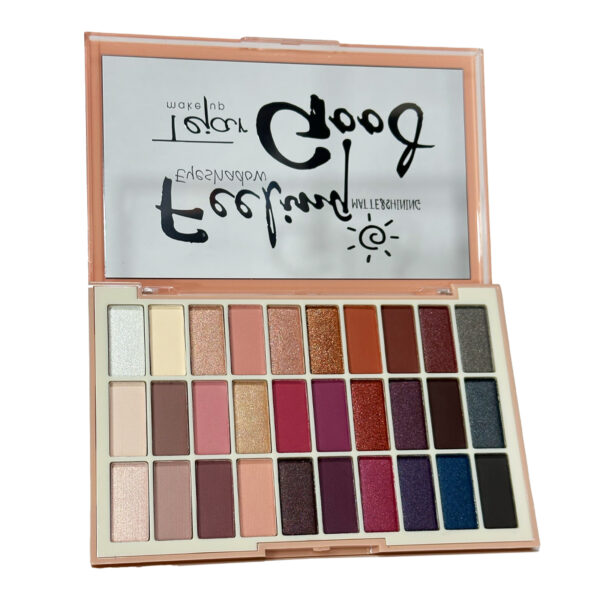Paleta de sombras matte y shinning x 30 colores