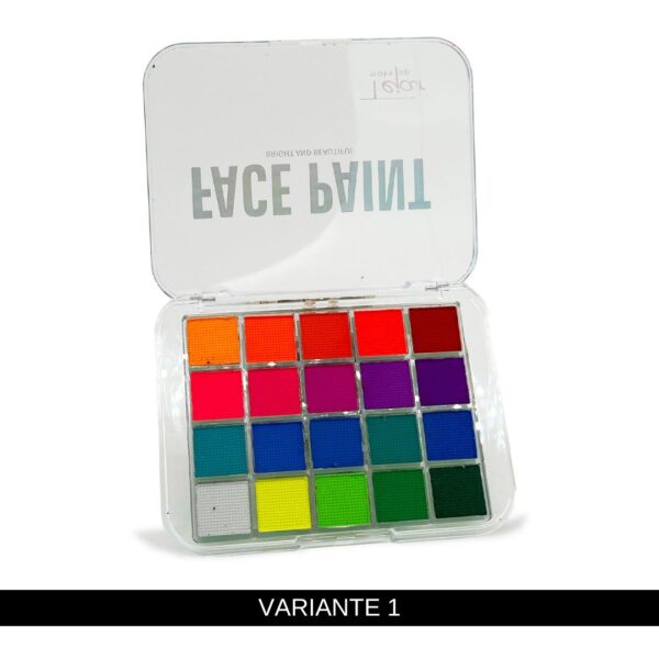 Face paint: sombras artísticas x 15 colores - Imagen 4