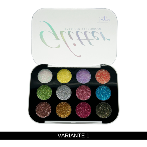 Sombra glitter x 12 colores - Imagen 2
