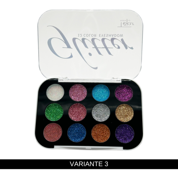 Sombra glitter x 12 colores - Imagen 4