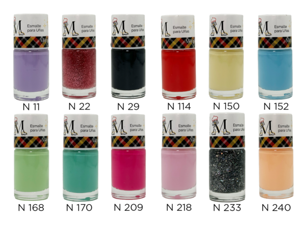 Esmalte Margarita pack x 6 - Imagen 3