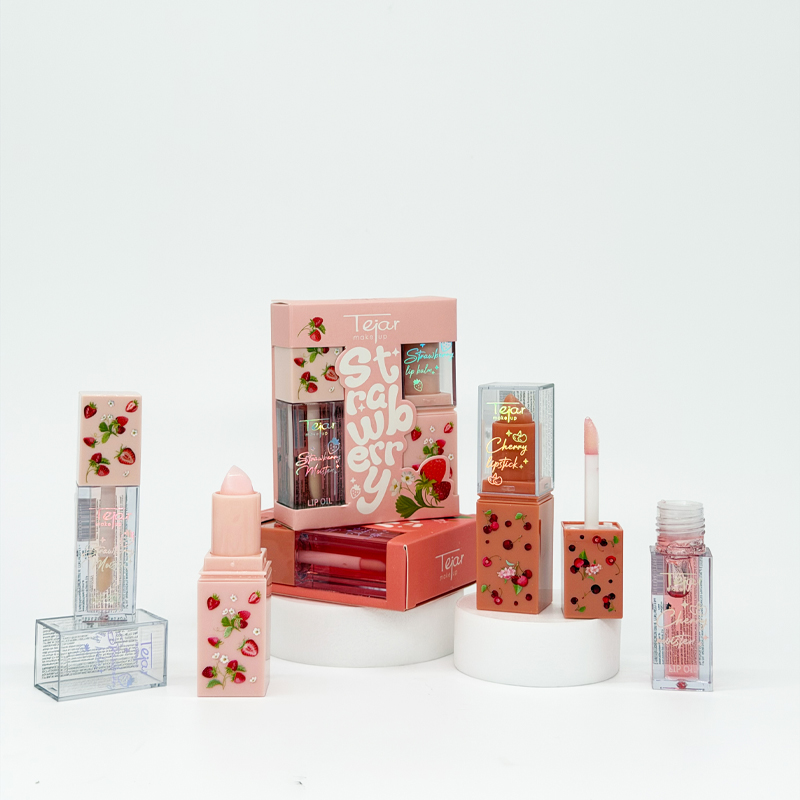 Kit lip balm + lip oil - CAJA EXHIBIDORA