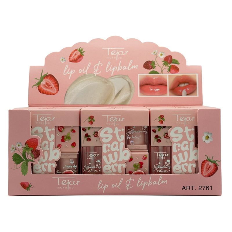 Kit lip balm + lip oil - CAJA EXHIBIDORA - Imagen 2