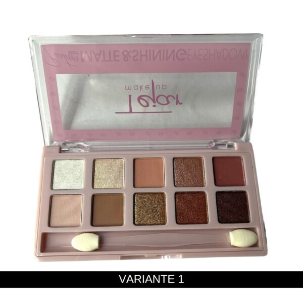 Sombra para ojos matte&shinning x10 colores - Imagen 2