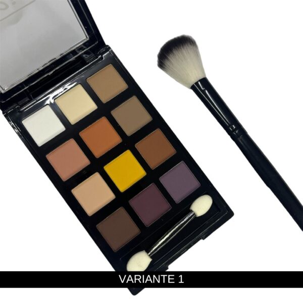 Sombra para ojos matte x12 colores - Imagen 2