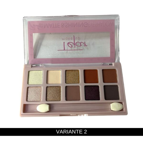 Sombra para ojos matte&shinning x10 colores - Imagen 3