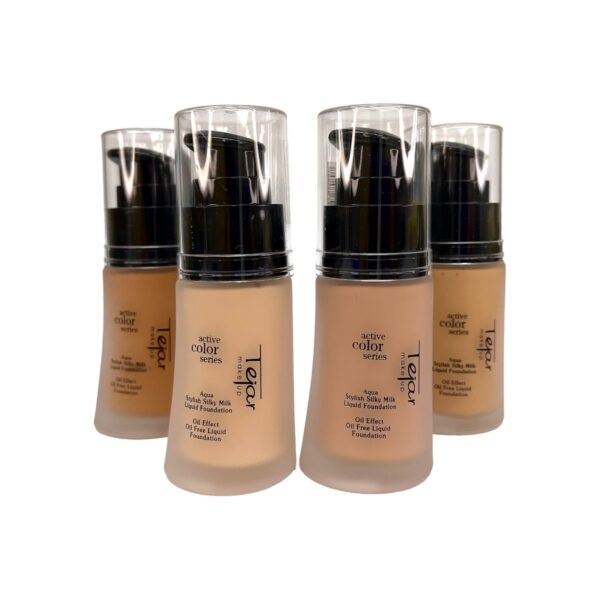 Maquillaje fluido envase de vidrio