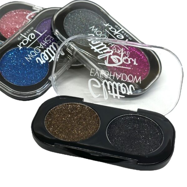 Sombra glitter x 2 colores