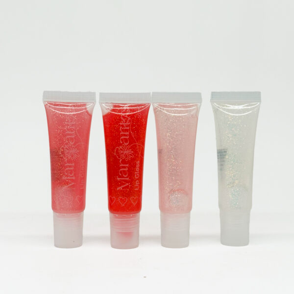 Lip gloss en pomo con brillo - Margarita