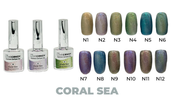 Esmalte semi permanente ojo de gato x 12 unidades - Imagen 6
