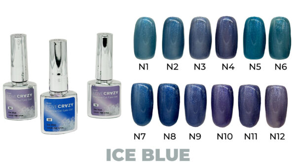 Esmalte semi permanente ojo de gato x 12 unidades - Imagen 3