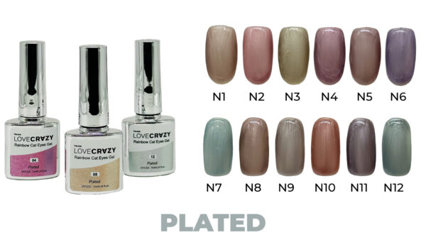 Esmalte semi permanente ojo de gato x 12 unidades - Imagen 13