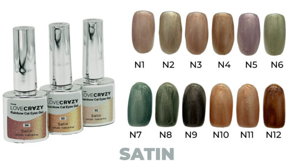 Esmalte semi permanente ojo de gato x 12 unidades - Imagen 15