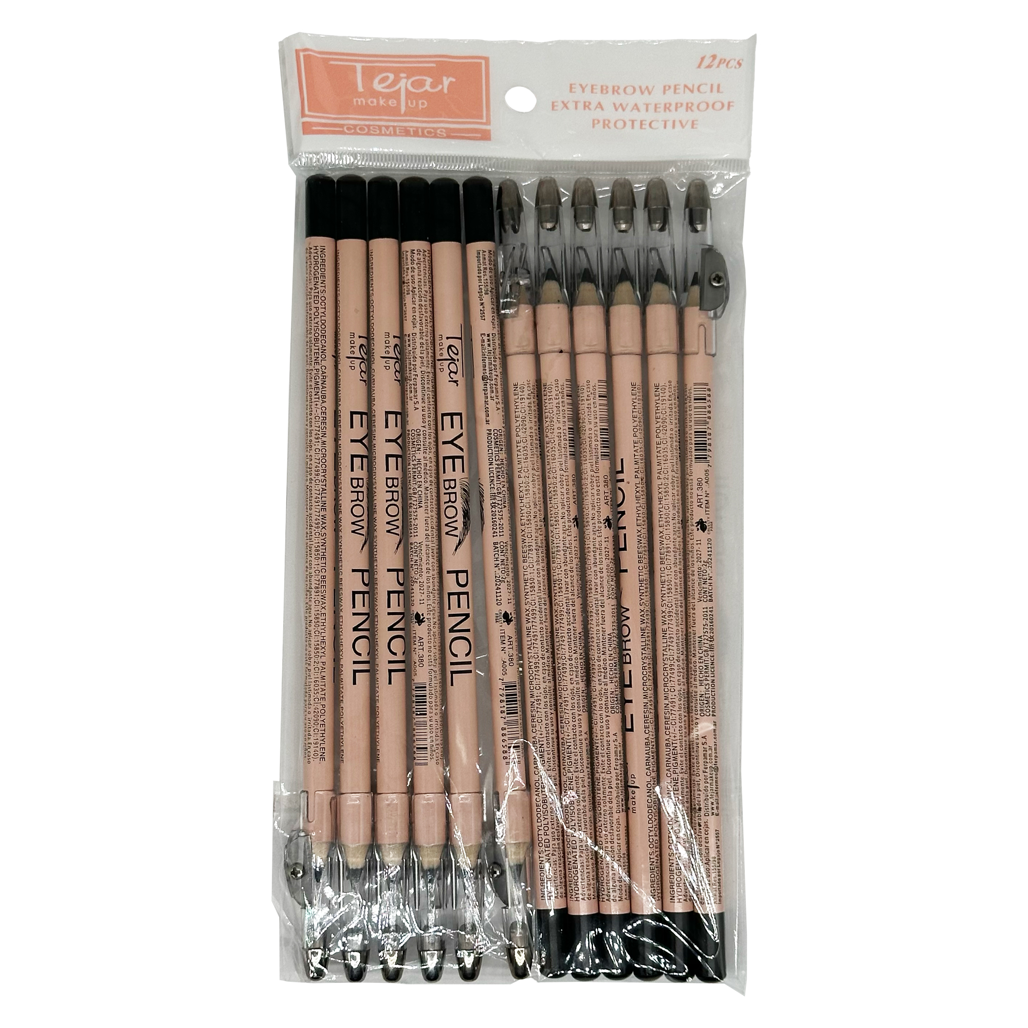 LAPIZ DELINEADOR PARA OJOS CON SACAPUNTAS - CAJA EXHIBIDORA - Imagen 2
